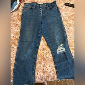 Wedgie Straight Levi’s